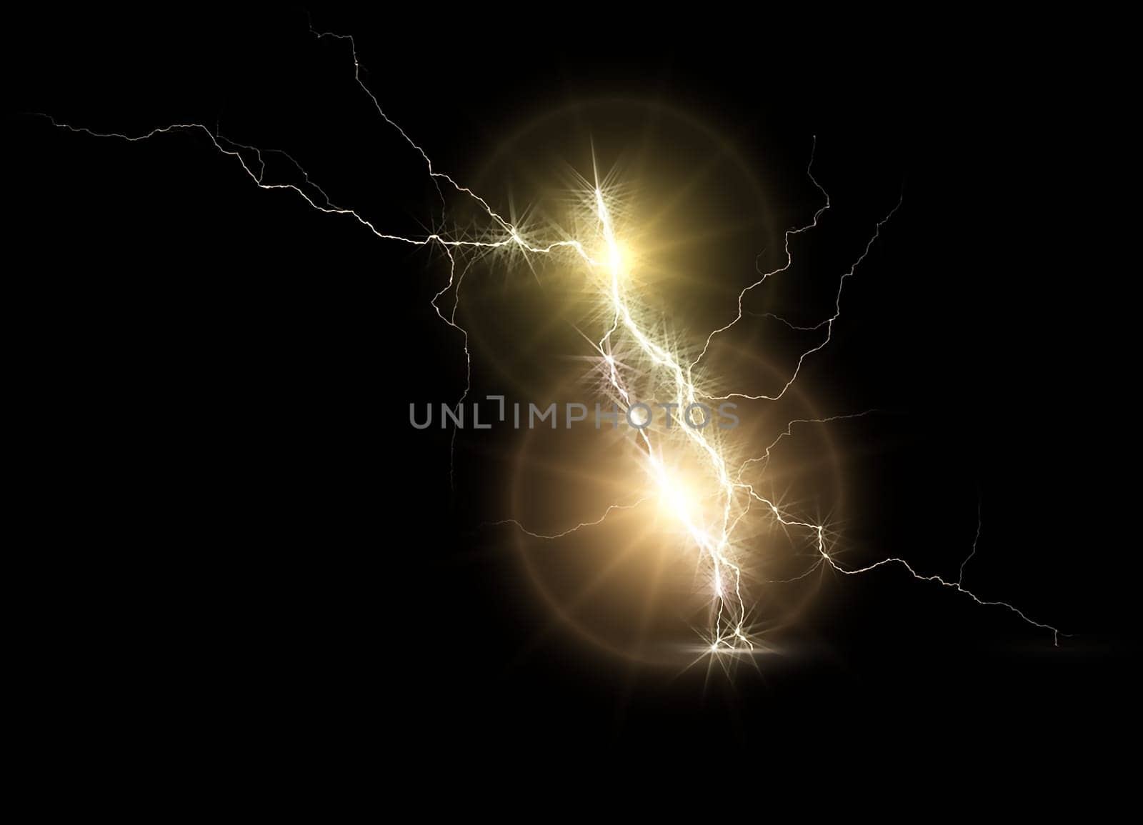 Digital Rendering Christmas Lights Electric Background
