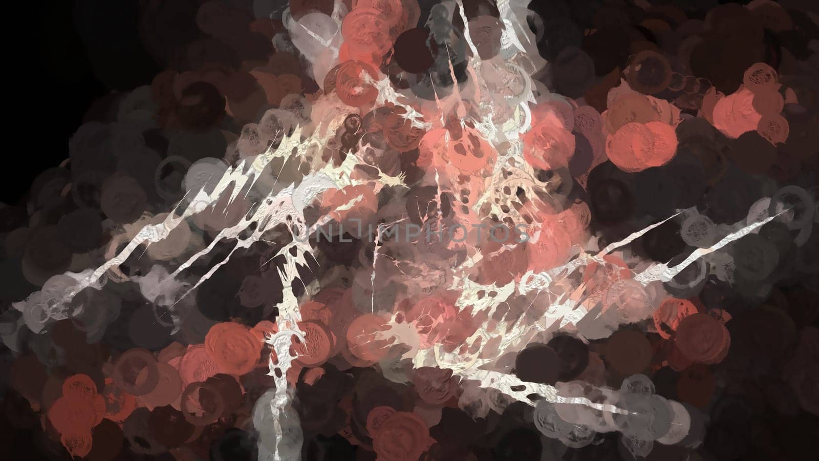 Digital Illustration Abstract Background Pattern