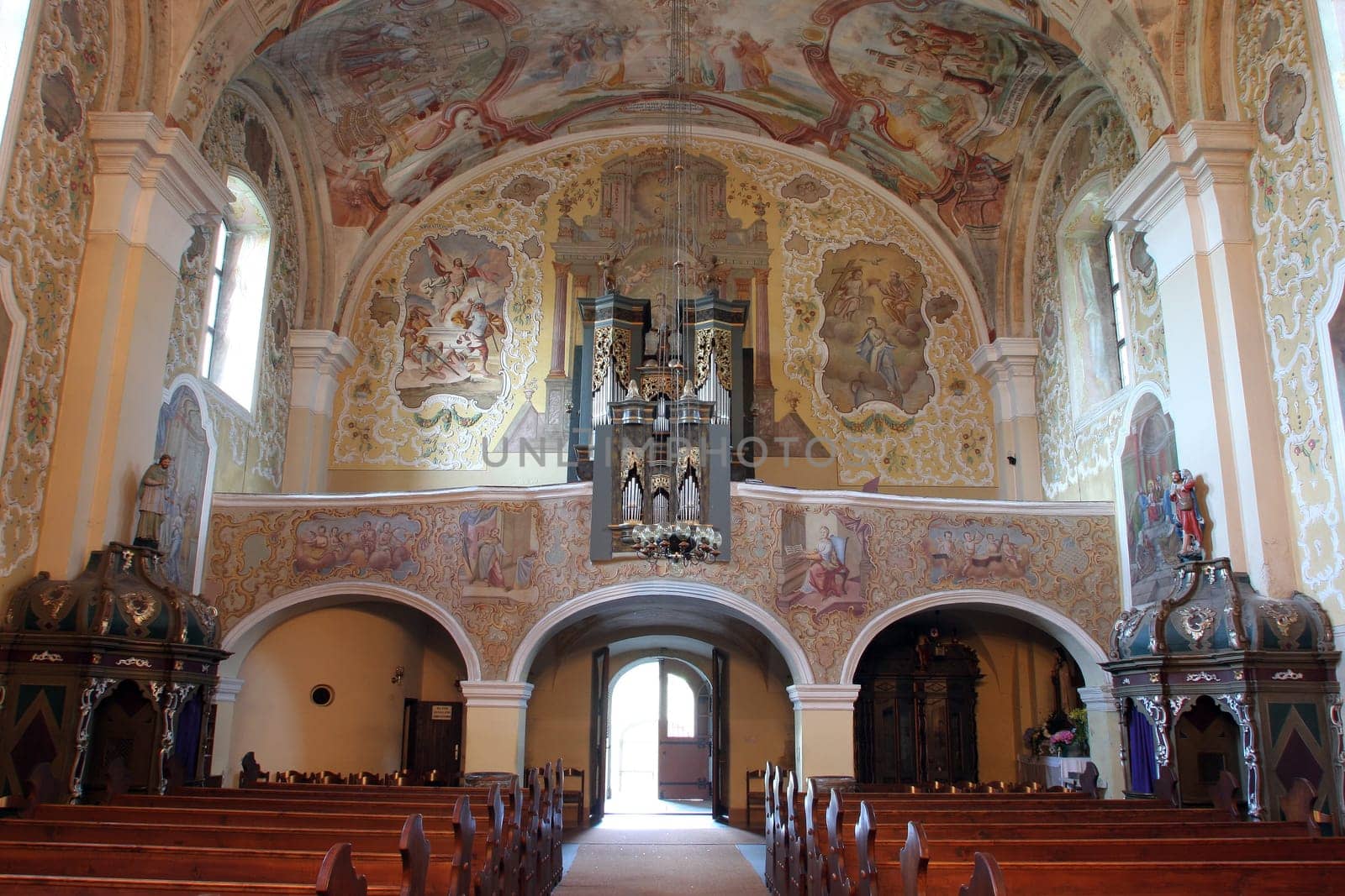 Parish Church of Our Lady of Snow in Kutina, Croatia