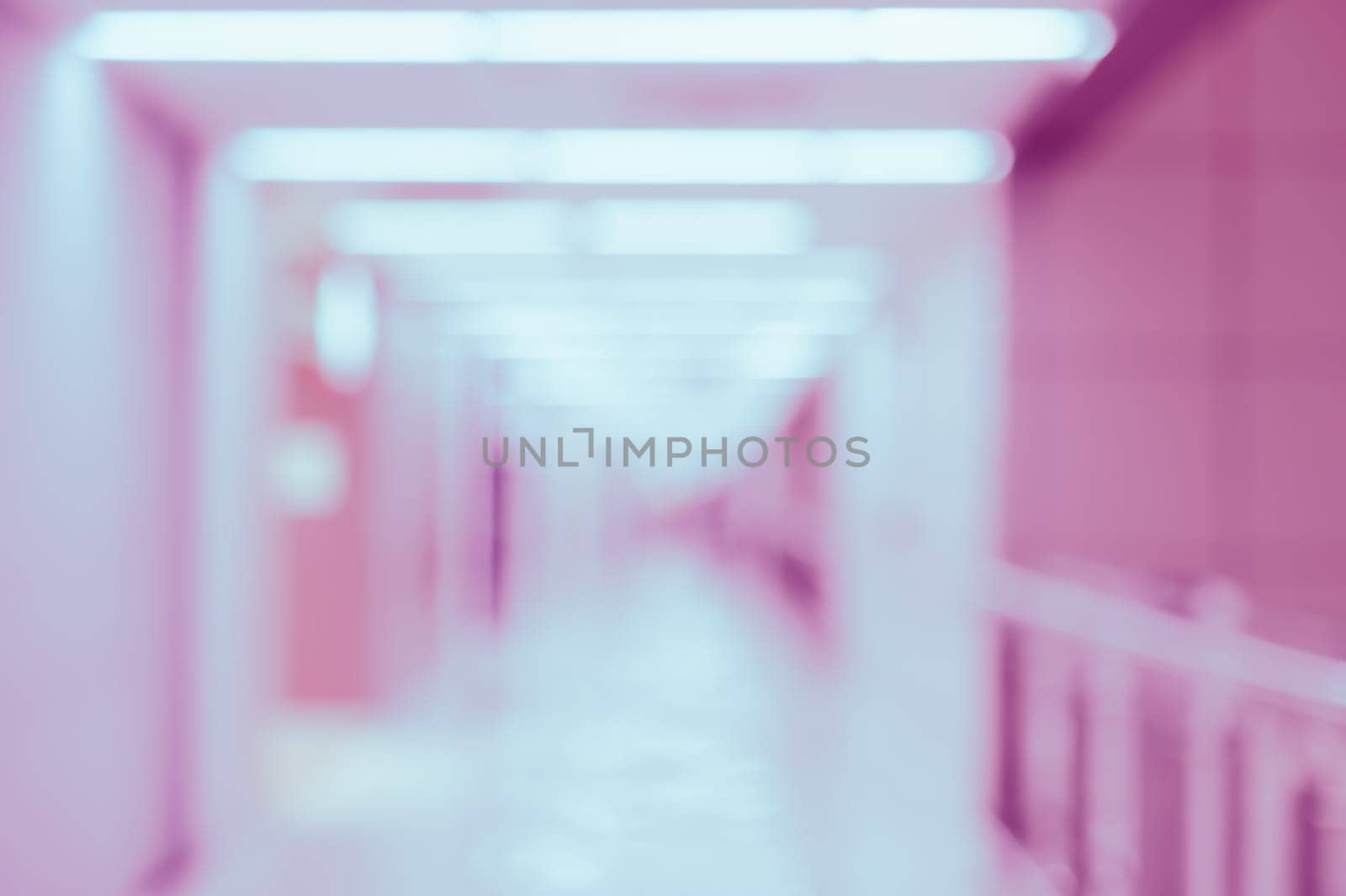 Blurred abstract background of office, hotel lobby or shopping mall.