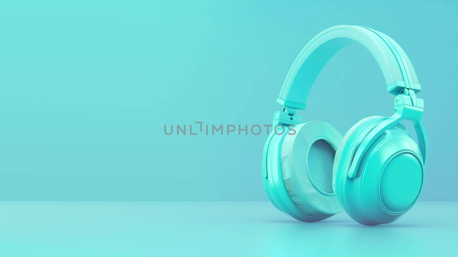 Headphone, listening to music, education and social media concept, sound therapy, party time