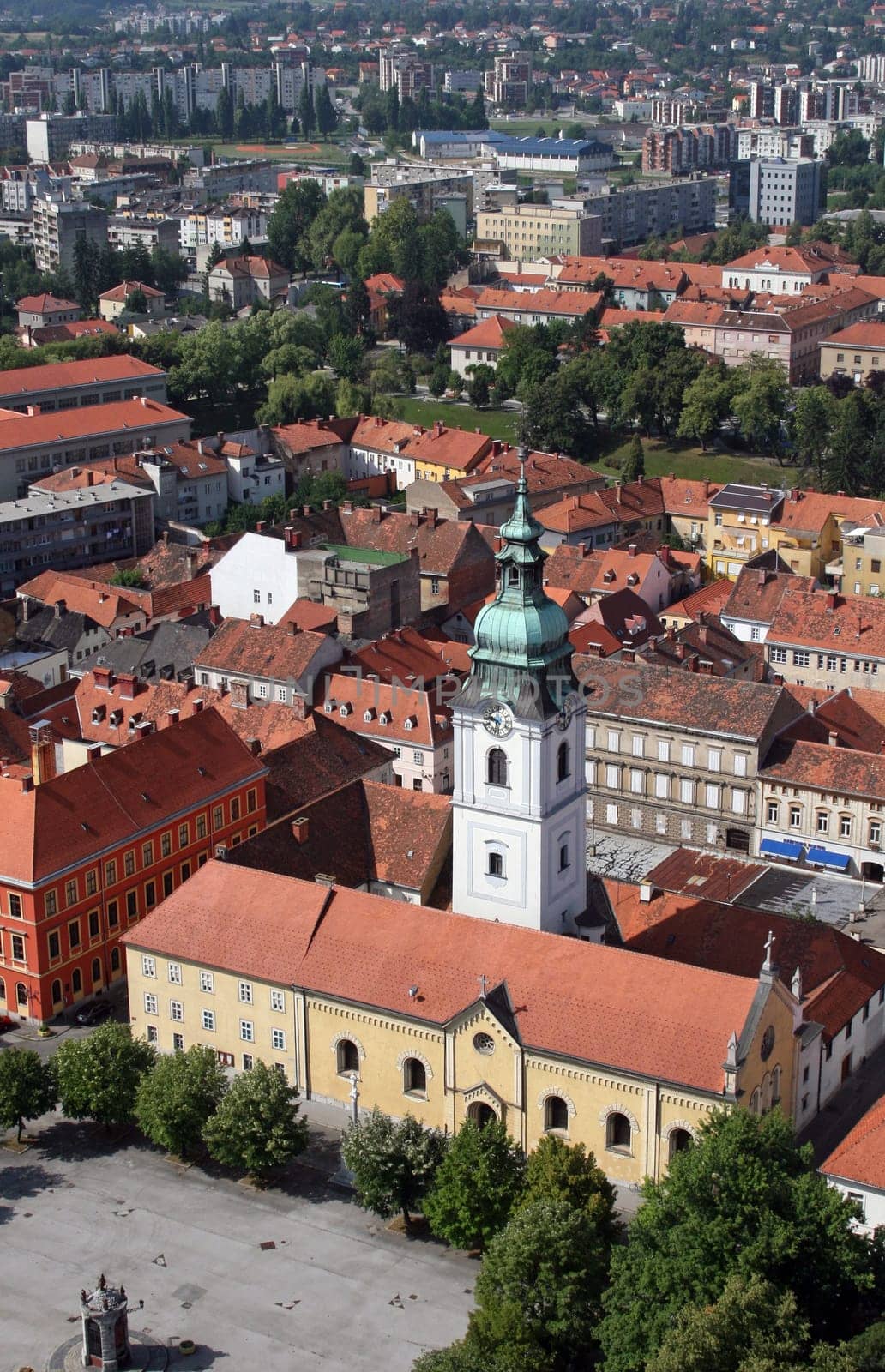 Parish Church of the Holy Trinity in Karlovac, Croatia