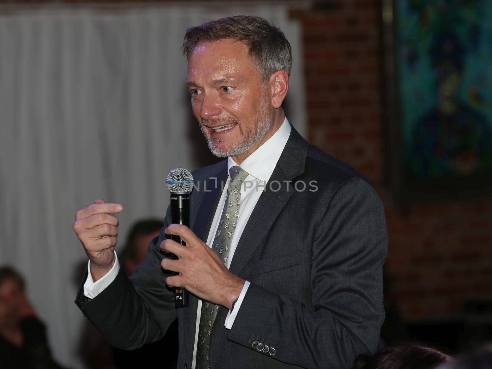 Christian Lindner beim FDP Bürgerdialog am 30.05.2024 in Magdeburg