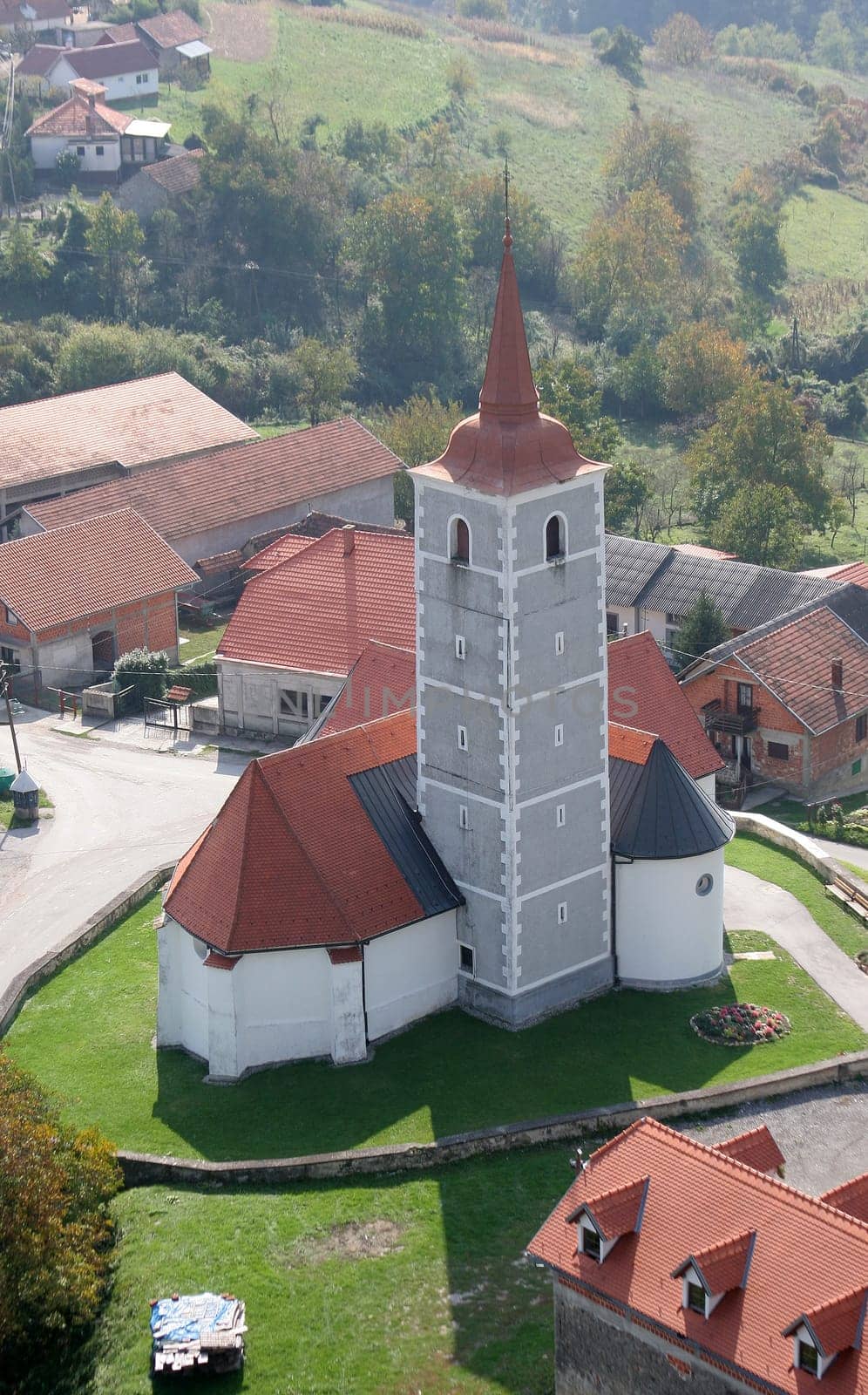 Parish Church of Saint Nicholas in Hrascina, Croatia