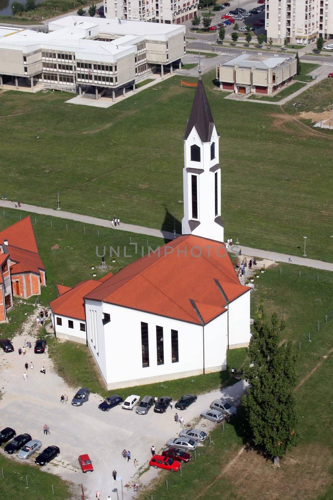 Parish Church of the Sacred Heart of Jesus in Karlovac, Croatia