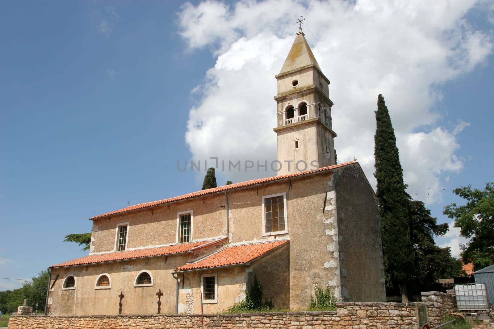 Parish Church of St. John the Baptist in Labinci, Croatia