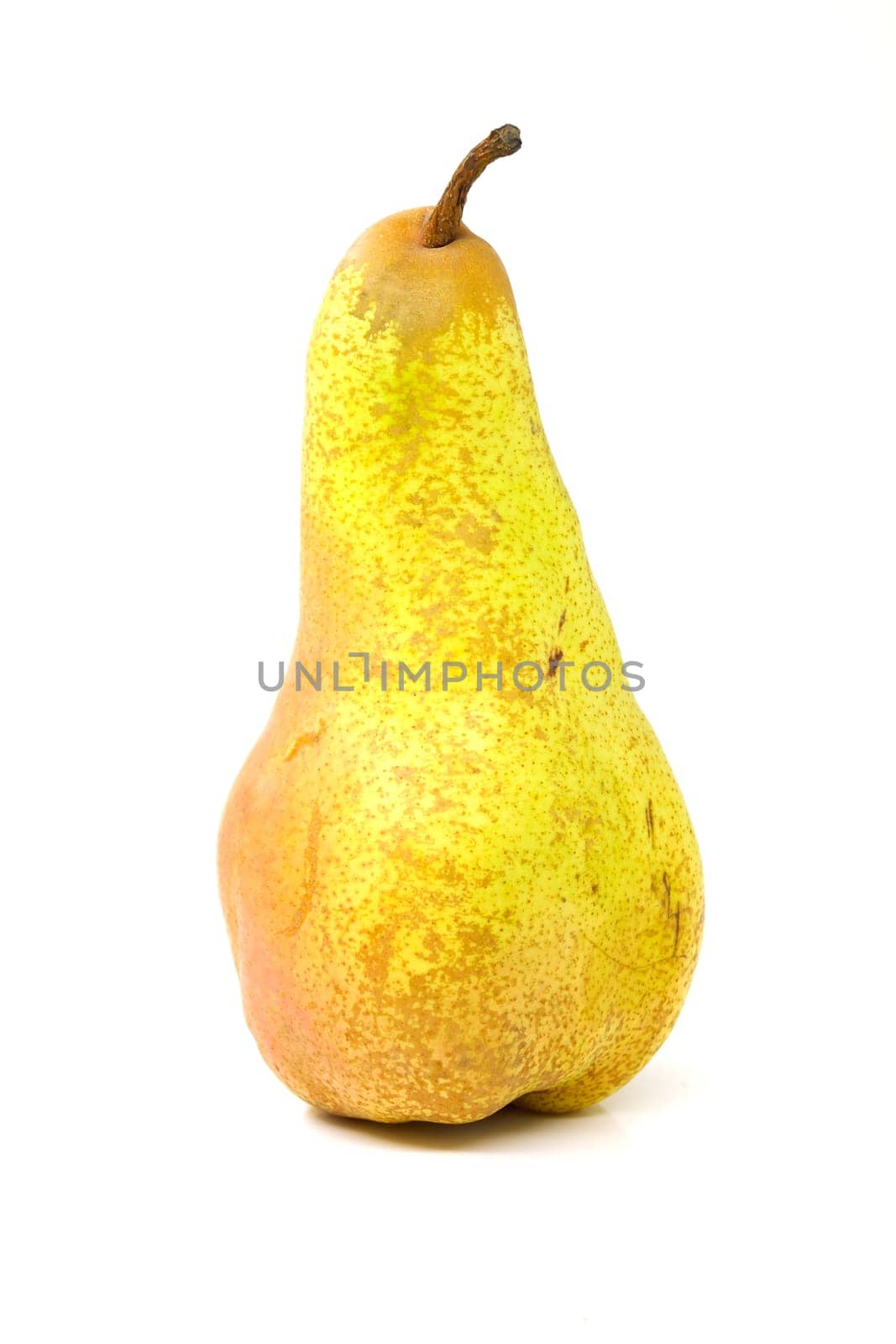 Fresh and aromatic pear fruit. Selective focus with shallow depth of field.