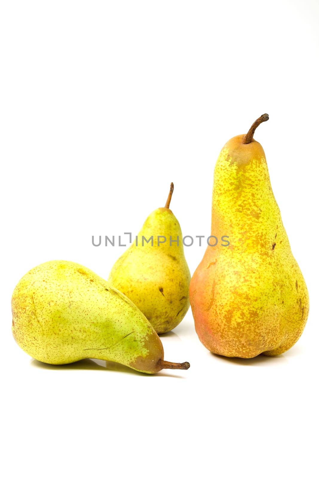 Fresh and aromatic pear fruit. Selective focus with shallow depth of field.
