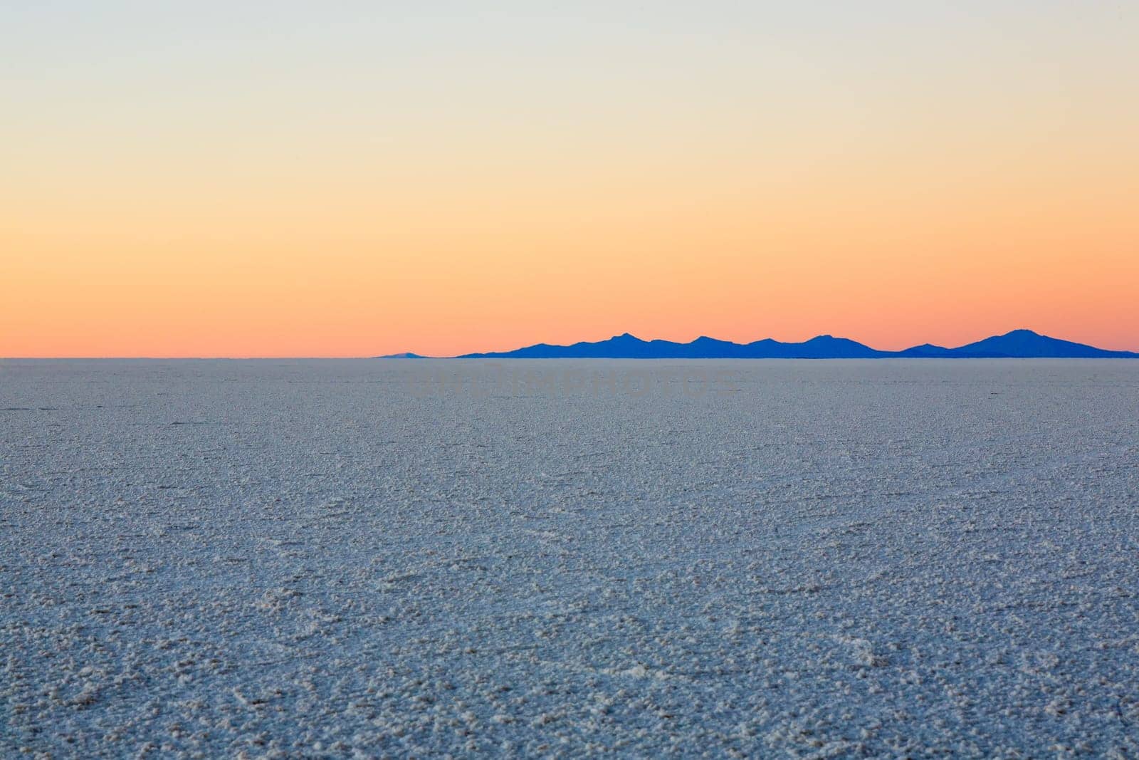 Salar de Uyuni, Bolivia. Largest salt flat in the world. Bolivian landscape