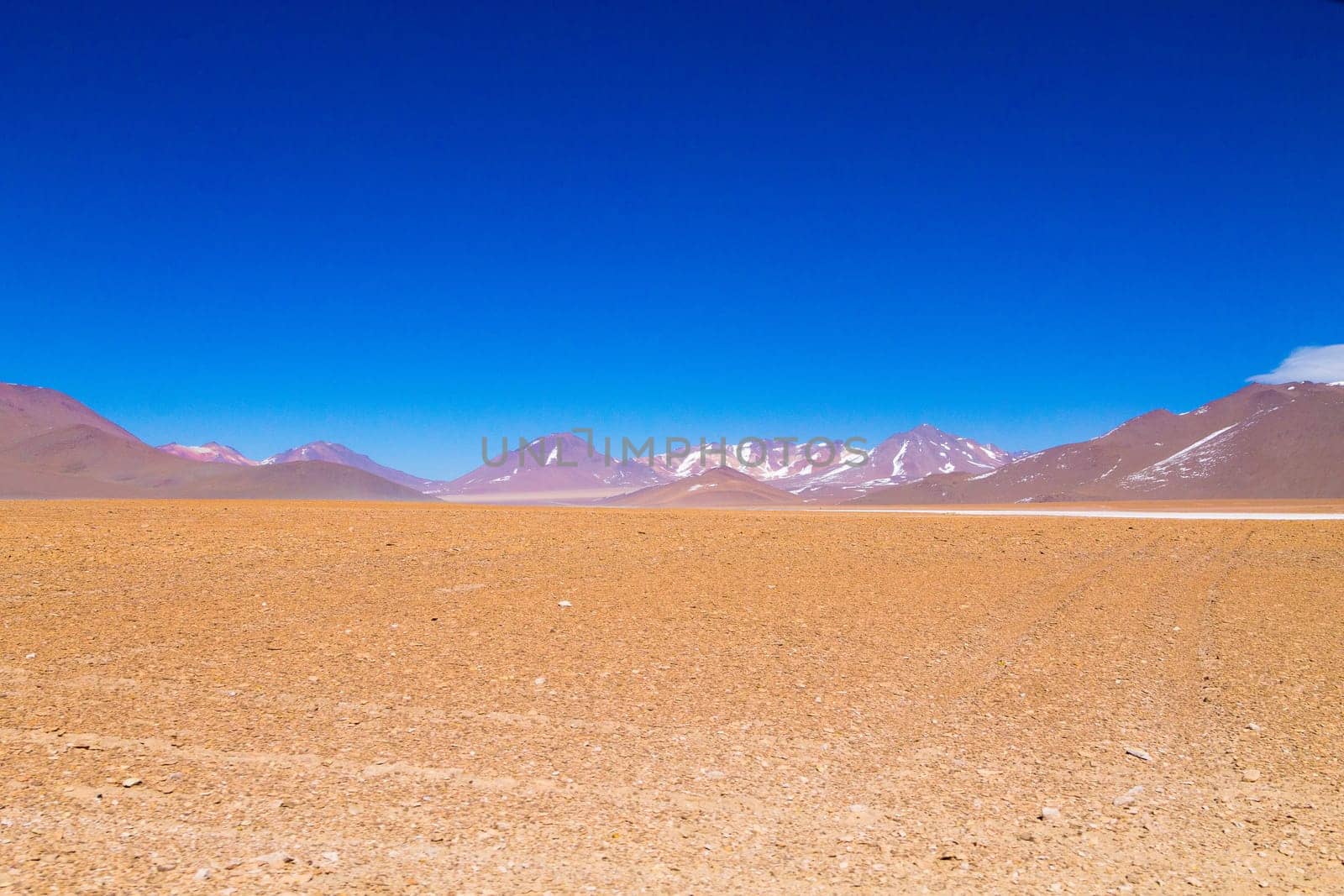 Bolivian mountains landscape,Bolivia.Andean plateau view