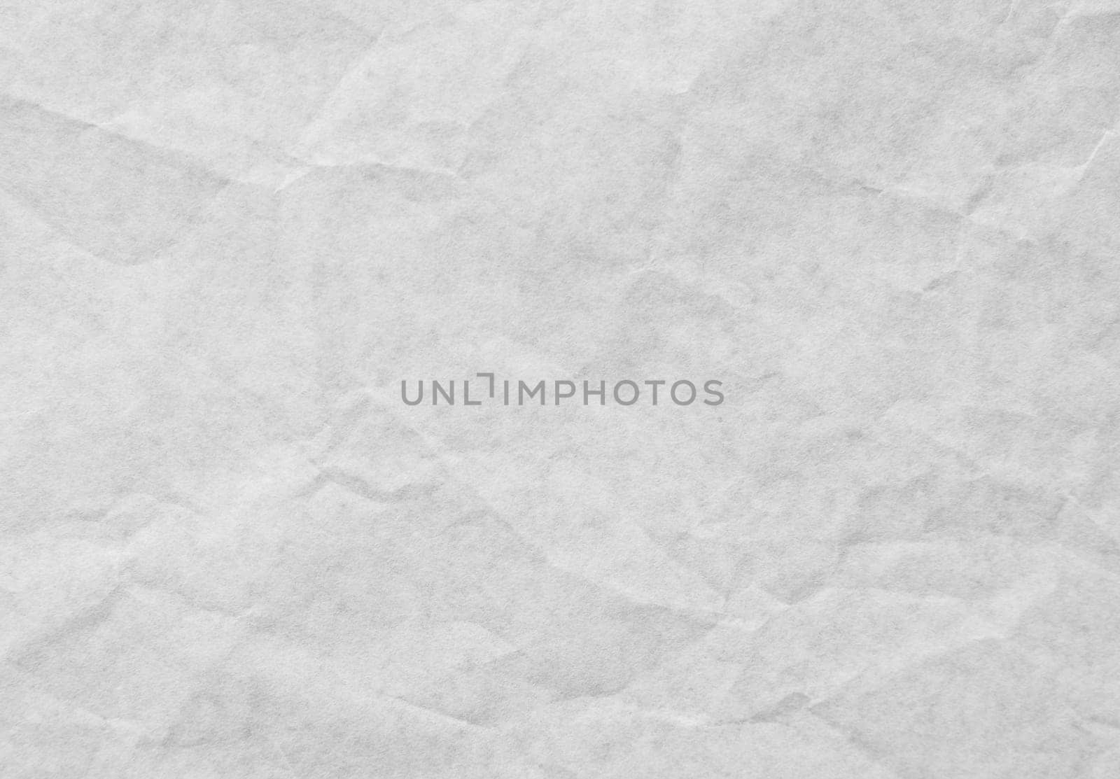 Paper texture background of white crumpled paper sheet