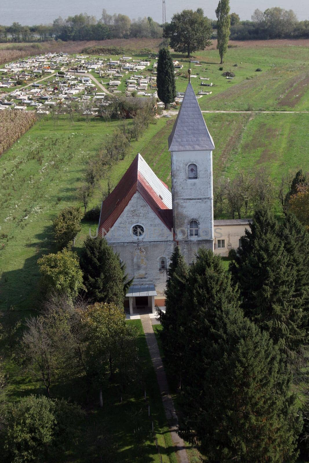 Parish church of St. George and the Immaculate Heart of Mary in Kaniska Iva, Croatia