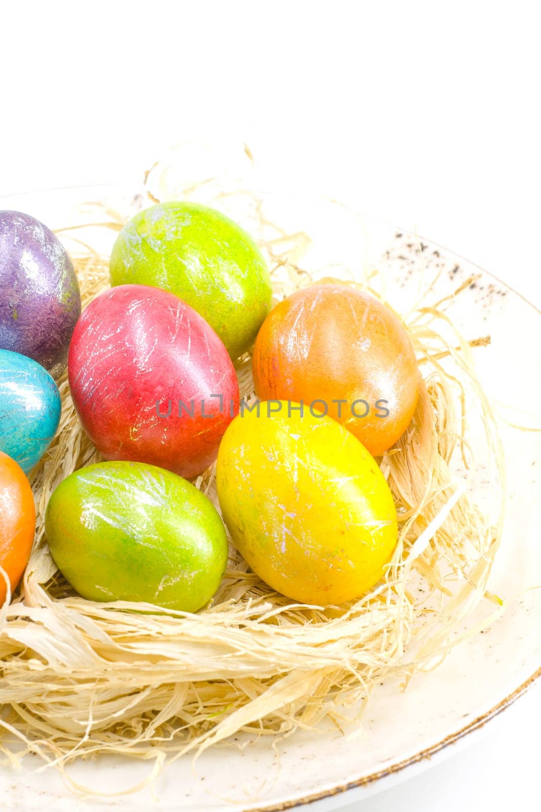 Painted in the spirit of the traditions of Easter eggs