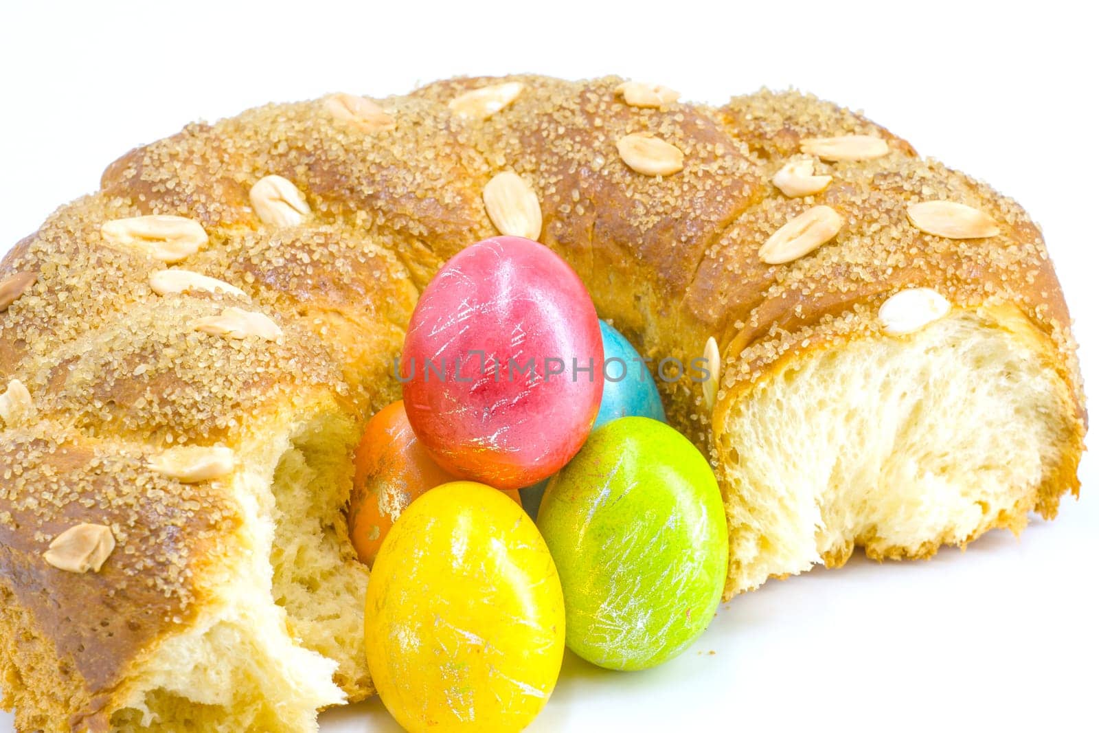 Painted in the spirit of the traditions of Easter eggs