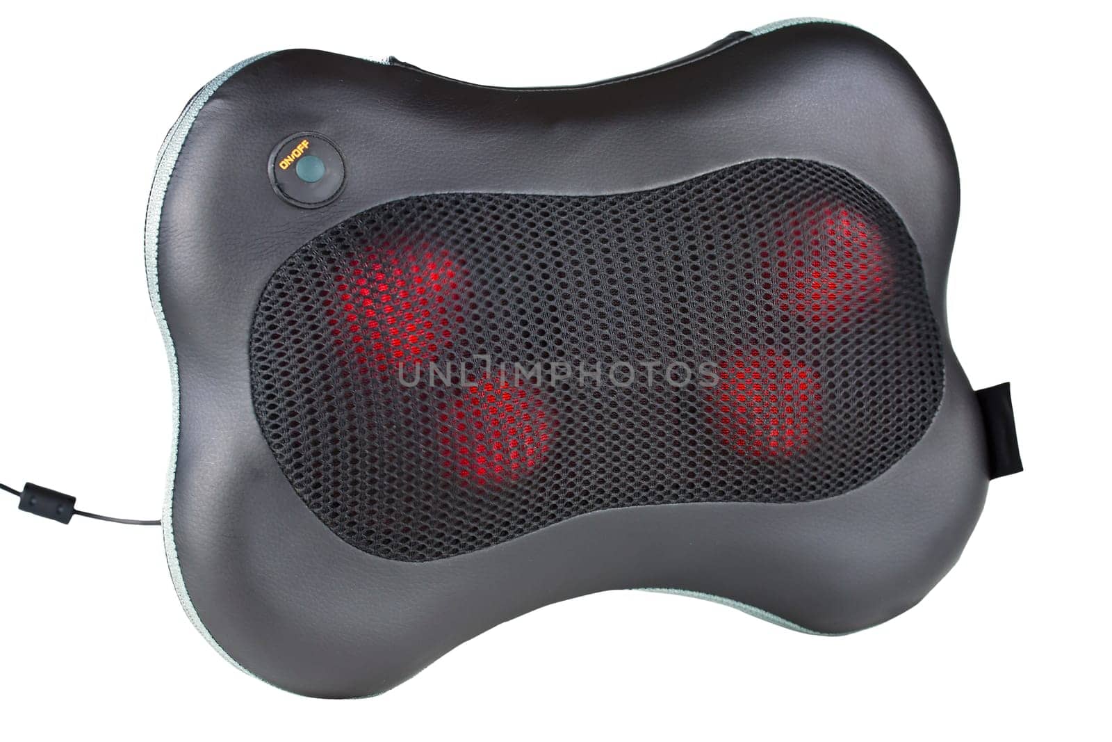 Electric massage cushion with infrared warming areas