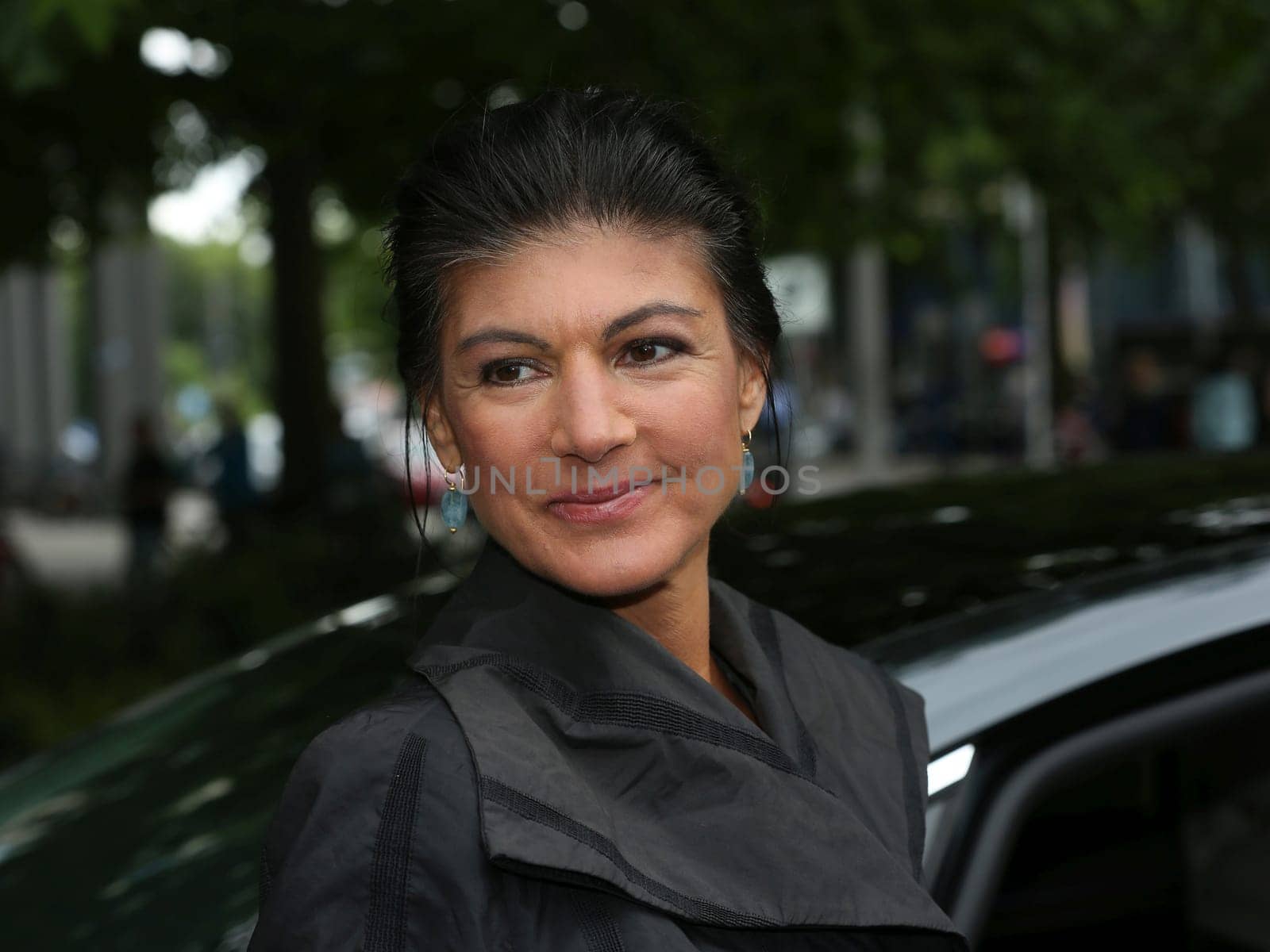 Sahra Wagenknecht (BSW) bei Wahlkampfveranstaltung vom Bündnis Sahra Wagenknecht in Magdeburg am 05.06.2024