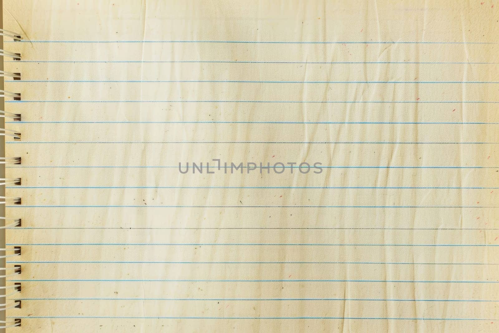 Ruled paper texture with horizontal lines for writing or drawing