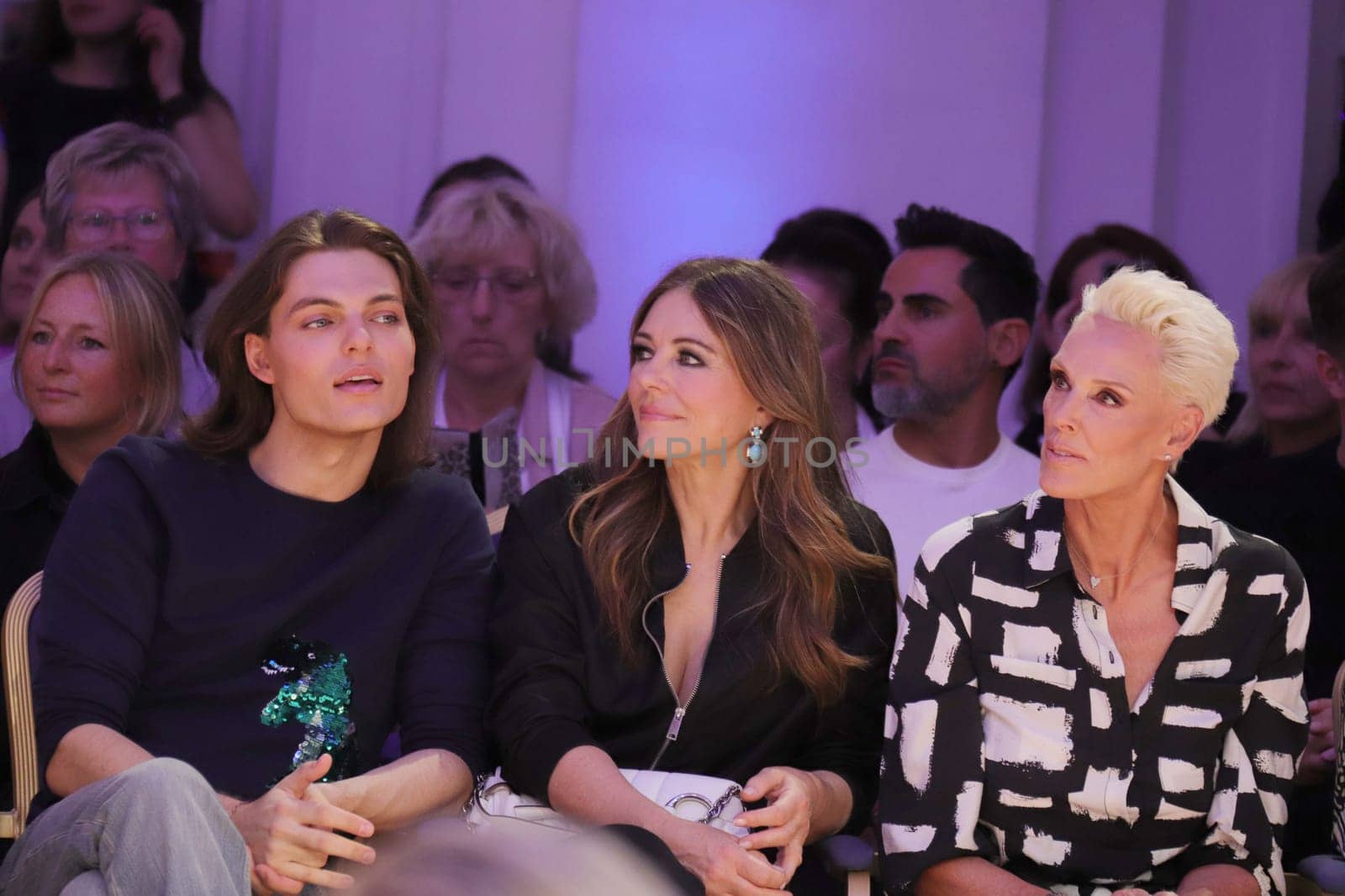 Damian Hurley,Elizabeth Hurley,Brigitte Nielsen,Ernstings Fashion Show,Atlantic Hotel Hamburg,11.06.2024