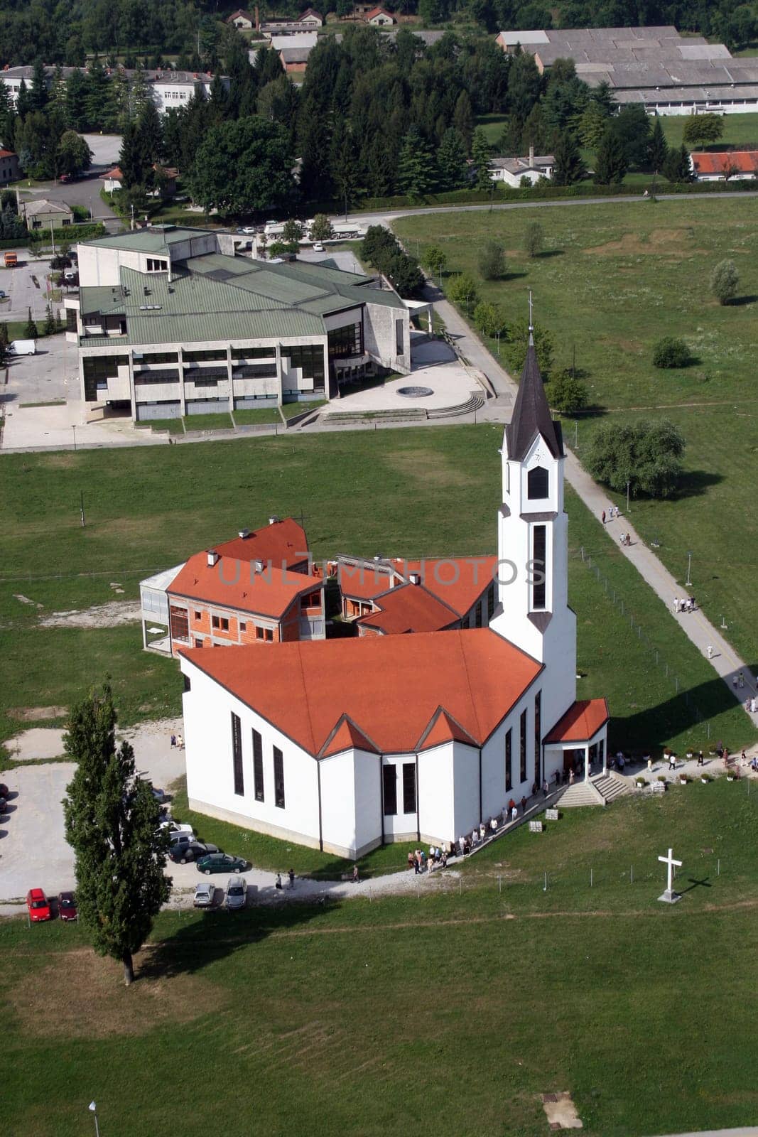 Parish Church of the Sacred Heart of Jesus in Karlovac, Croatia