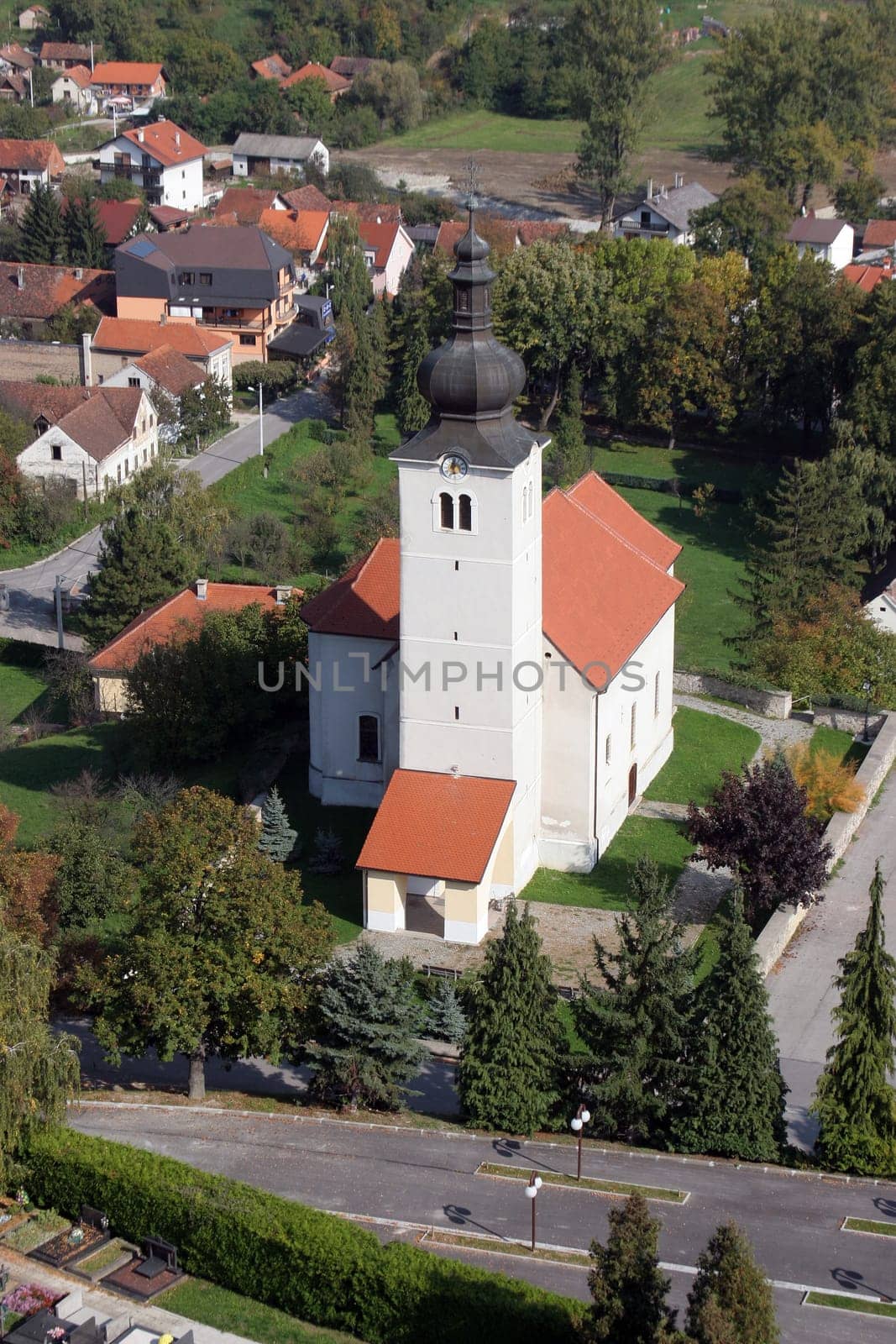Parish church of Saints Peter and Paul in Kasina, Croatia