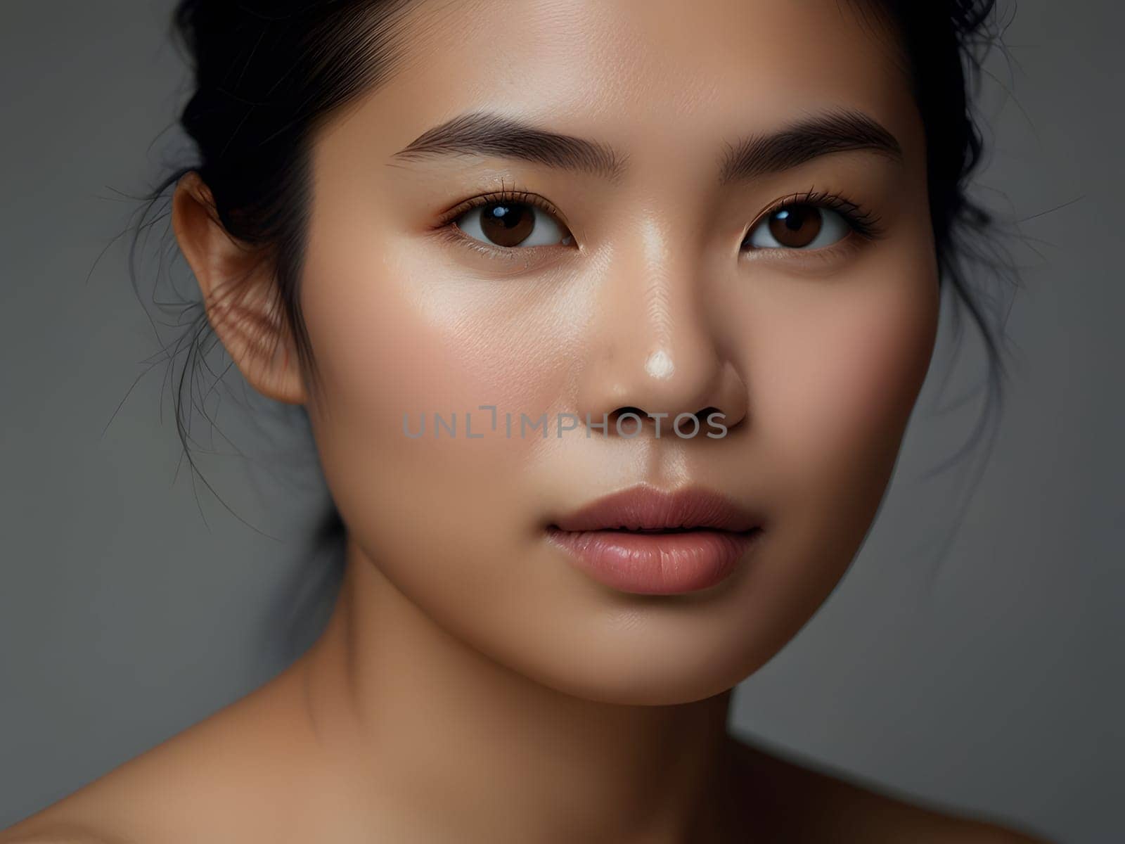 Beautiful fashion portrait of asian woman