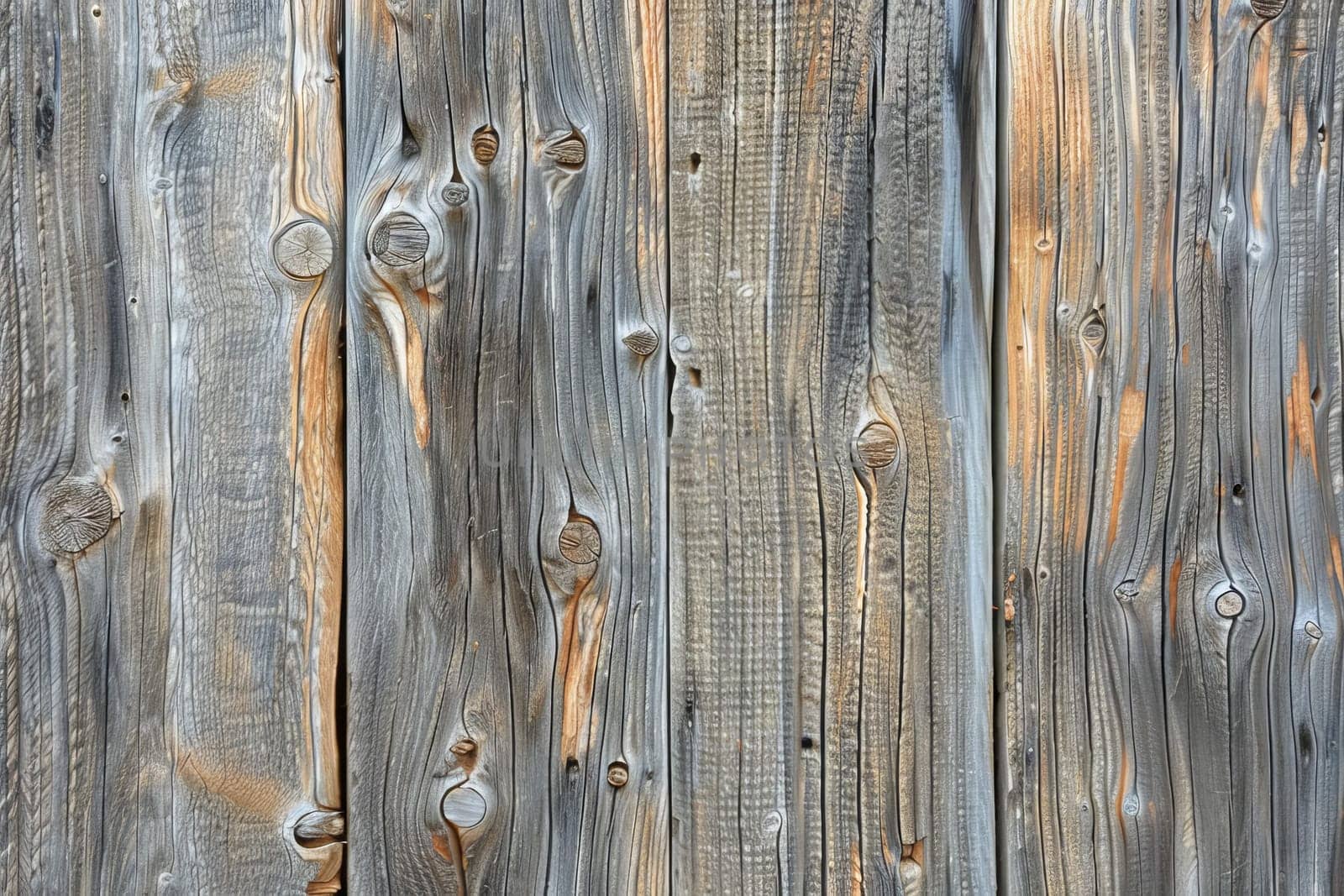 Close-up of weathered fence wood texture, showcasing the rustic charm of aged lumber