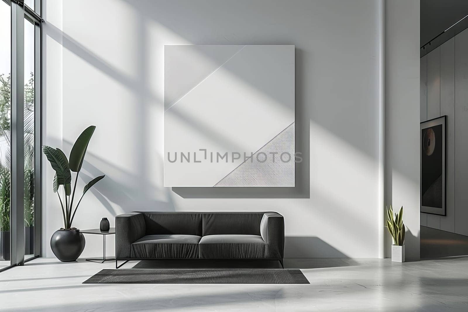 Geometric precision enhancing the visual impact of your design on a soft white canvas