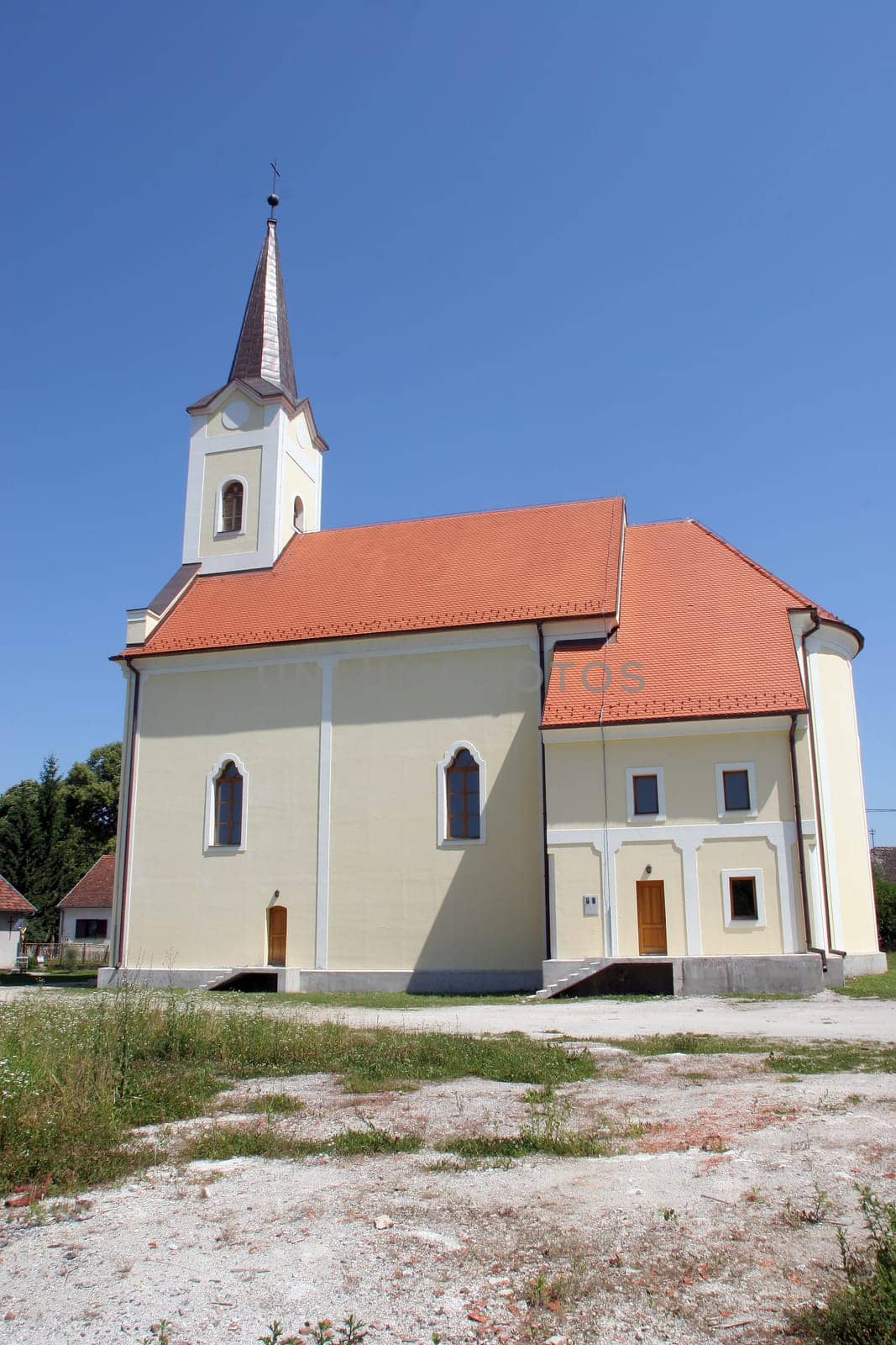 Parish Church of Holy Trinity in Hrvatska Dubica, Croatia