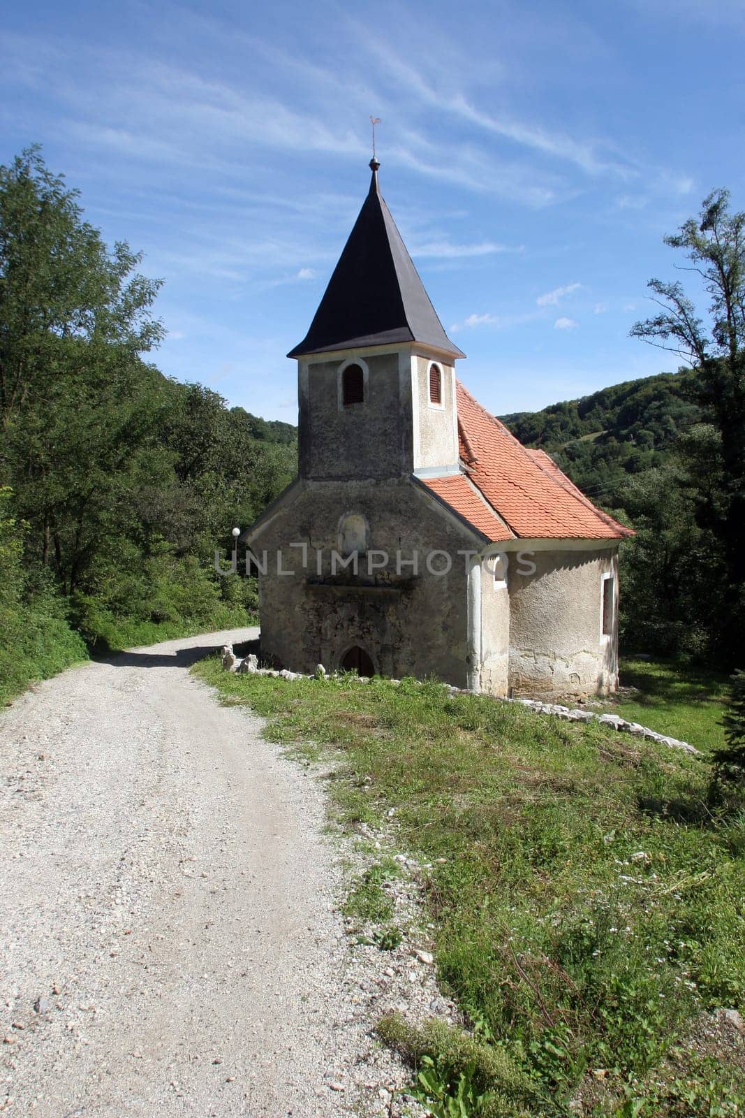 Chapel of the Wounded Jesus in Kostel, Croatia