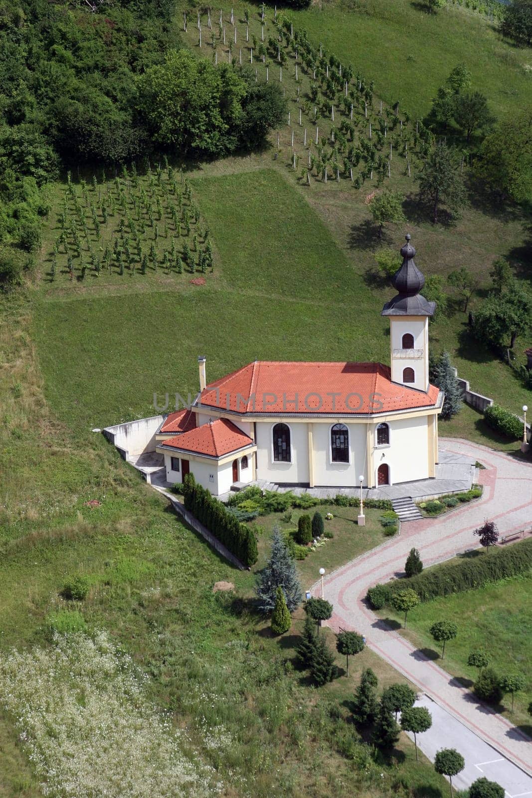 Parish Church of the Blessed Virgin Mary Help of Christians in Ivanec Bistranski, Croatia
