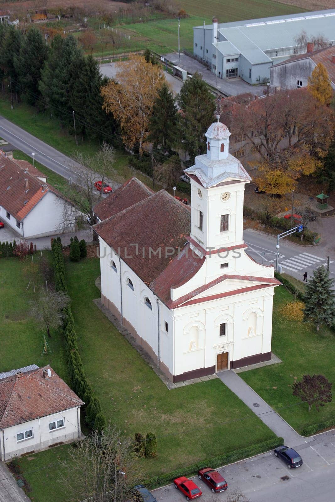 Church of Saint John the Baptist in Ivanska, Croatia