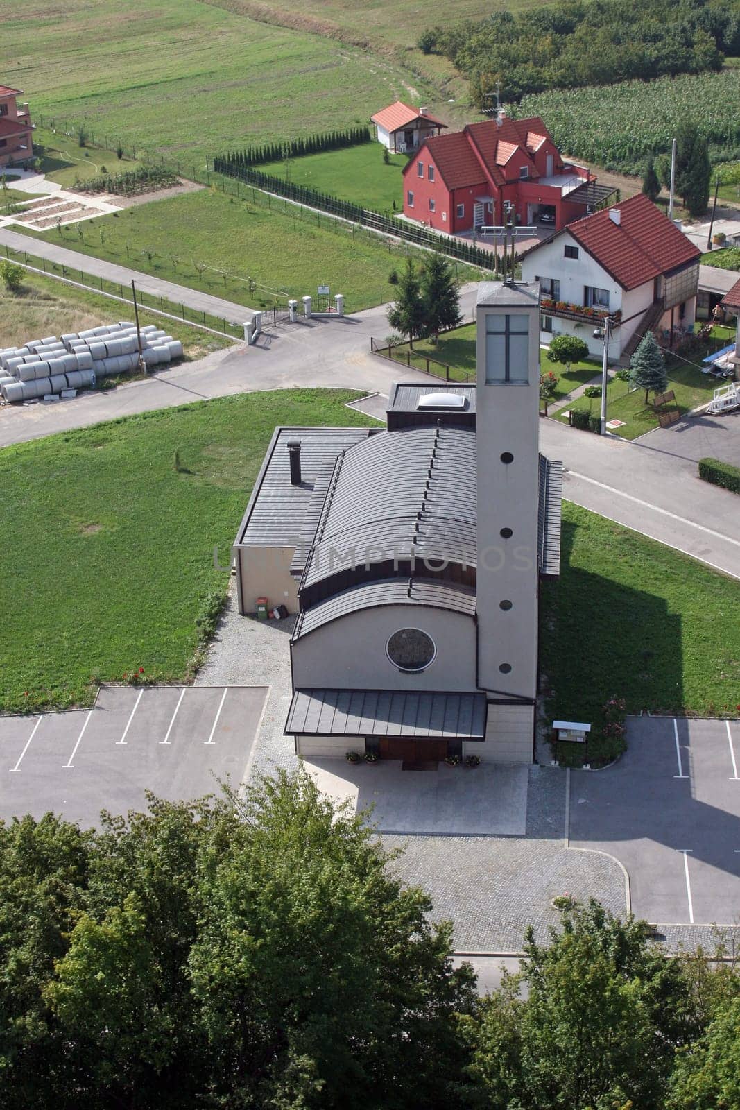 Parish Church of the Exaltation of the Holy Cross in Kerestinec, Croatia