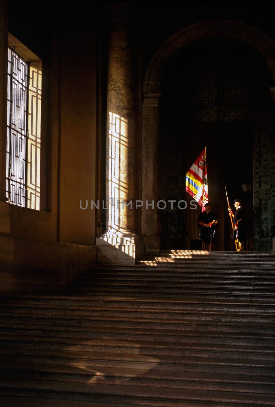 Swiss Guards in Vatican, Rome
