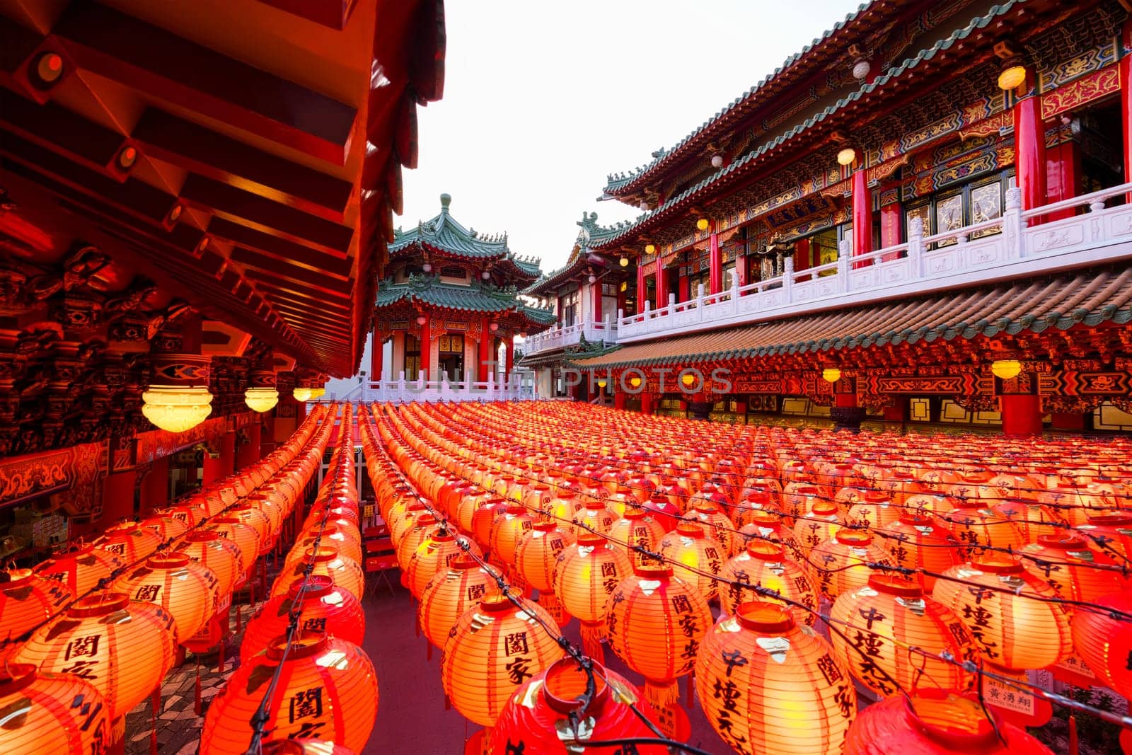 Taiwan 01 February 2024: Sunfong Temple in Kaohsiung of Taiwan