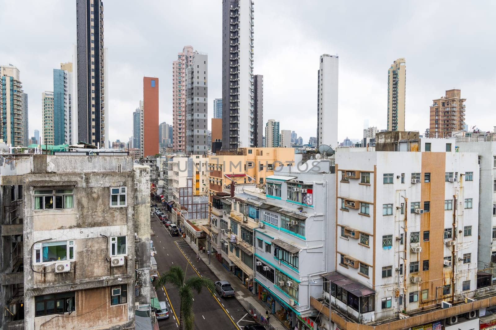 Hong Kong 31 March 2024: Hong Kong in Kowloon city