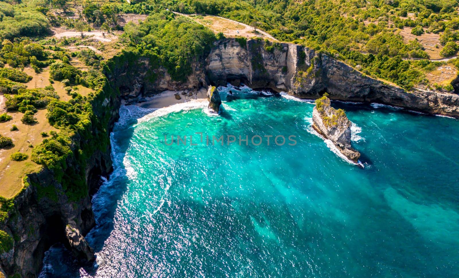 Korawa Beach on Nusa Penida Island, Indonesia