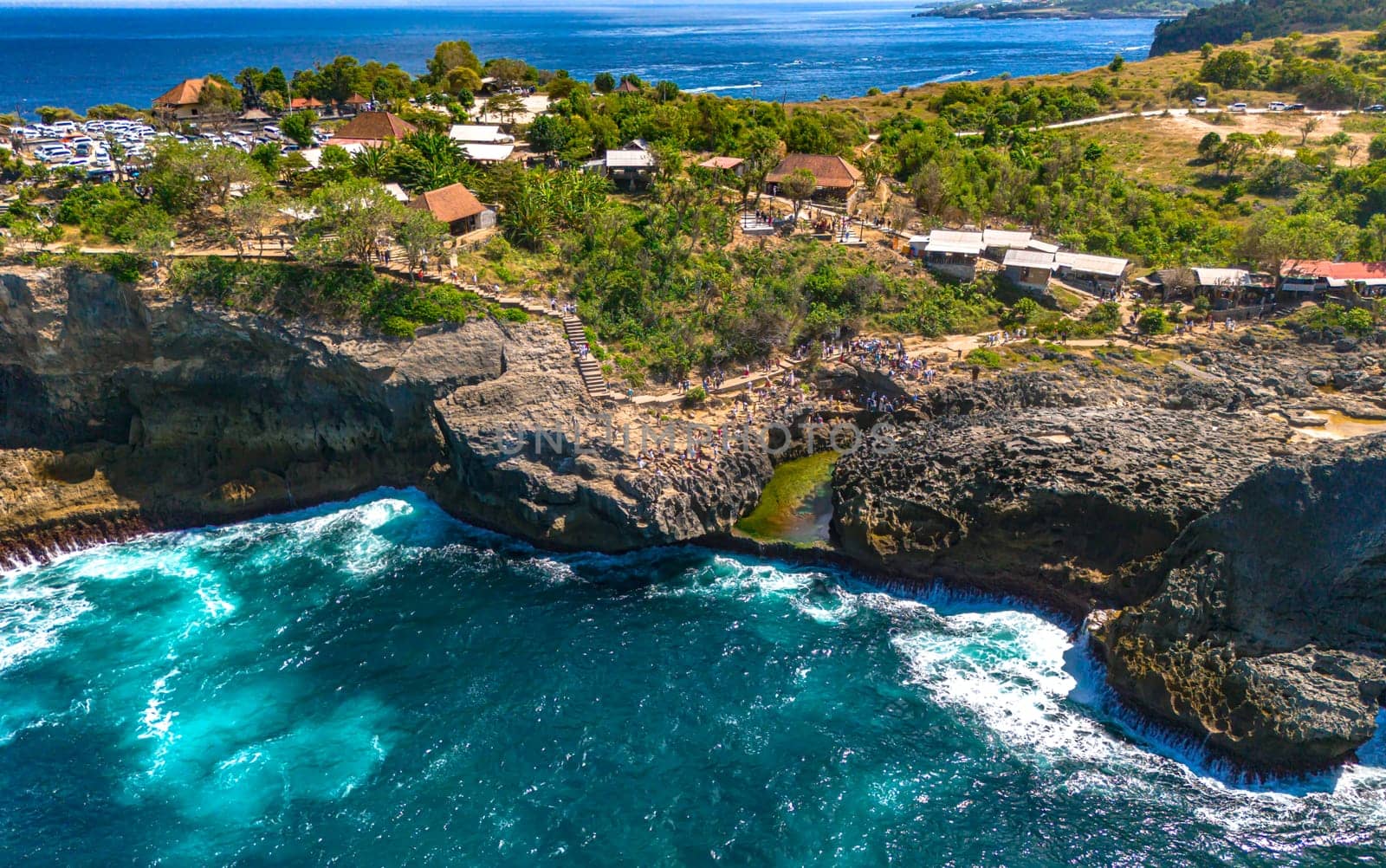 Angel's Billabong Beach on Nusa Penida Island, Indonesia