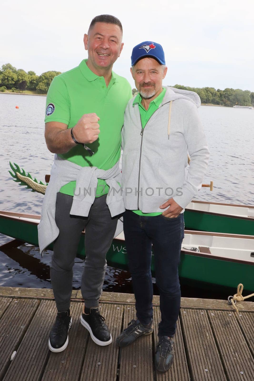 Luan Krasniqi,Andreas Brucker,Dragon Boat Race of the Michael Stich Foundation,Alsterpavillion Hamburg,14.06.2024