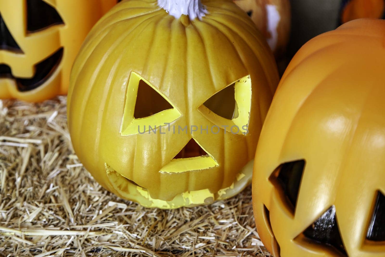 Detail for a typical Halloween trick or treat party