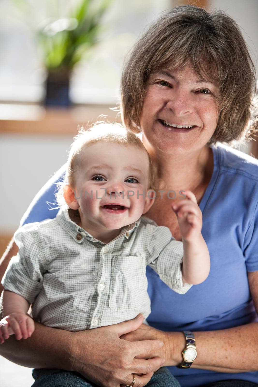Grandma and grandson