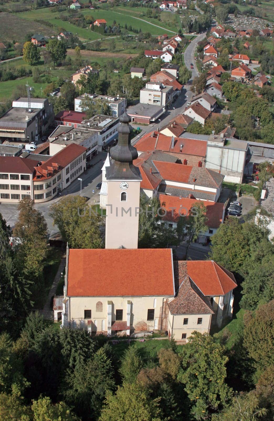 Parish Church of Exaltation of the Holy Cross in Kriz, Croatia