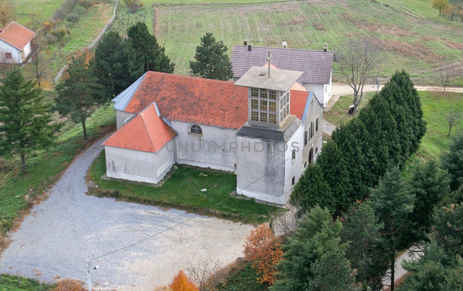Parish church of the Saint Mary Magdalene in Kapela, Croatia
