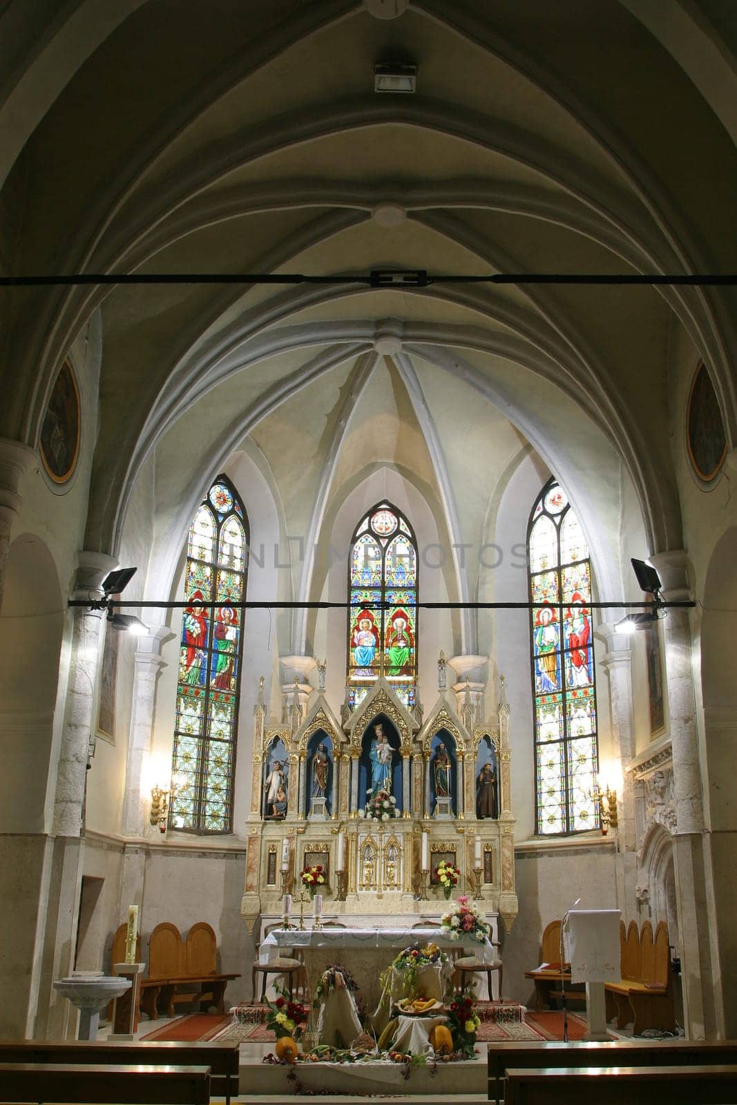 Holy Trinity Parish Church in Donja Stubica, Croatia