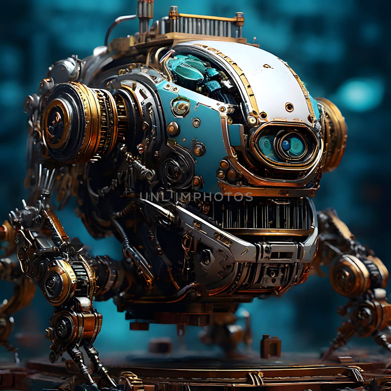 futuristic future humanoid robots in series production