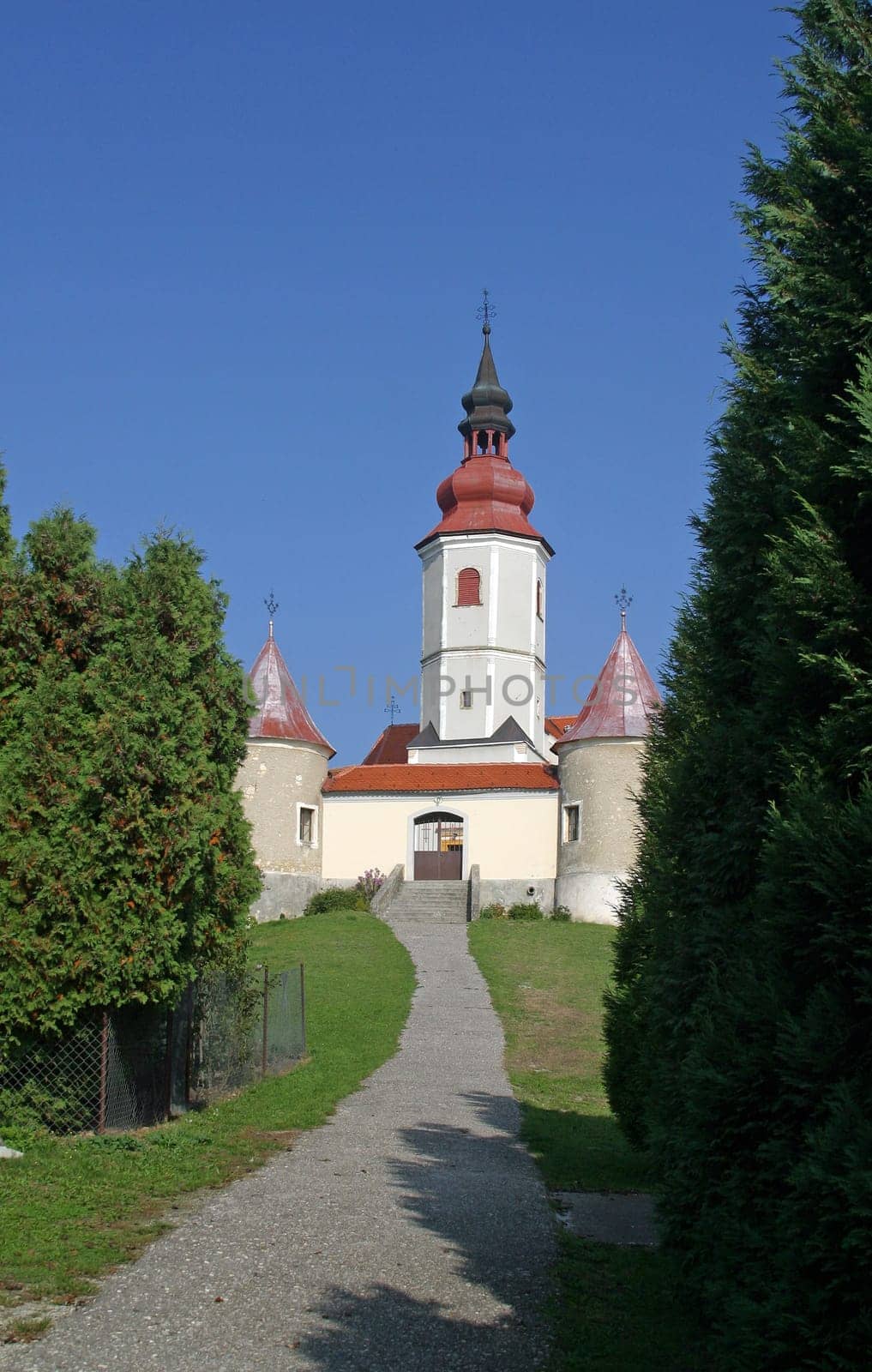 Church of the Visitation of the Virgin Mary in Vinagora, Croatia