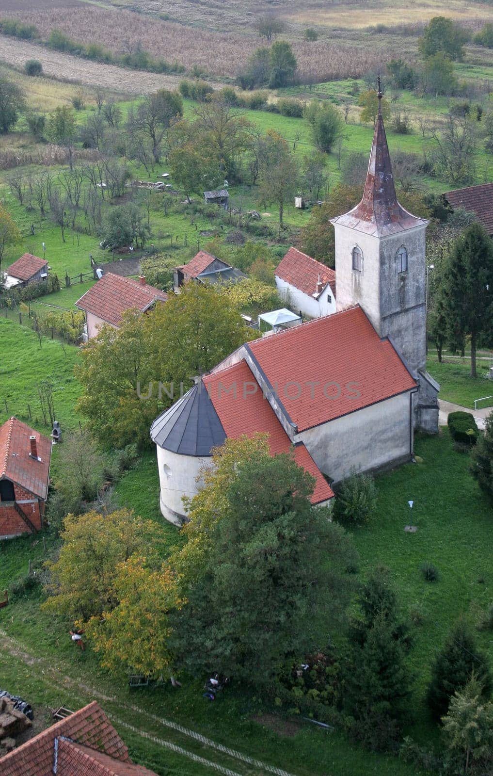 Saint Nicholas Church in Gornji Miklous, Croatia