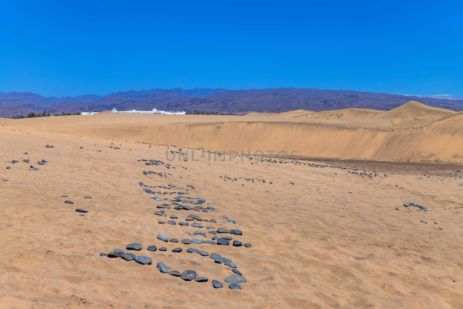 Maspalomas sand dunes, Gran Canaria, Canary islands, Spain