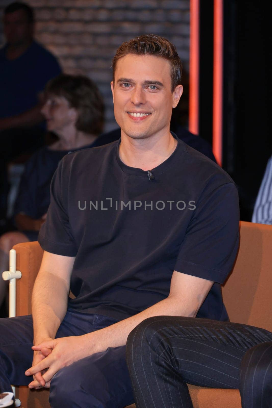 Constantin Schreiber,recording of 3nach9 from the studio of Radio Bremen,Bremen,28.06.2024