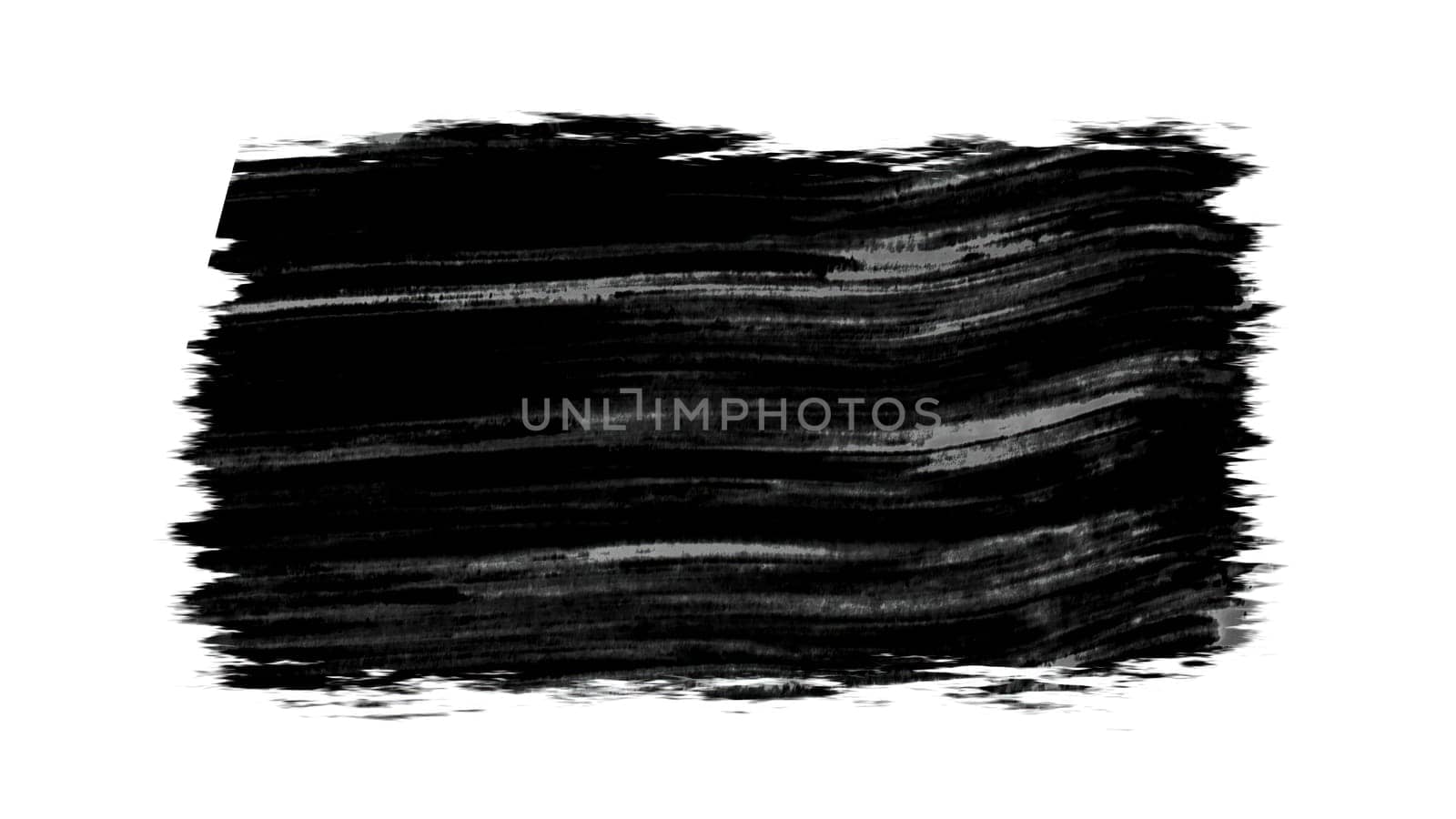 Brush grunge stroke. Computer generated 3d render