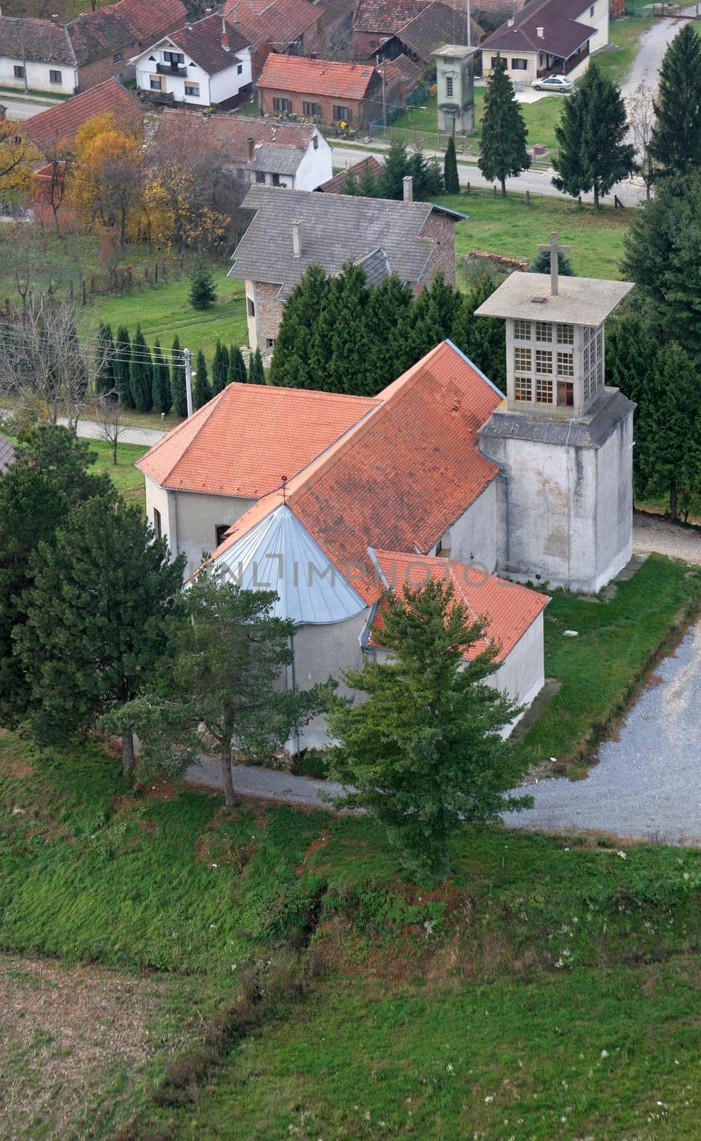 Parish church of the Saint Mary Magdalene in Kapela, Croatia